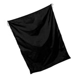 Max Large Capacity Bag Waterproof Drawstring Storage Pouch Sack Black 110x140cm