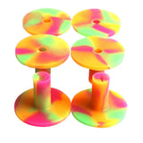 Max 38mm Colorful Golf Tees Holder Tools for Indoor Outdoor Practice Players
