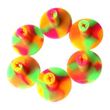 Max 38mm Colorful Golf Tees Holder Tools for Indoor Outdoor Practice Players