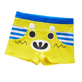 Maxbell Kids Swimsuit Shorts Swimwear Youth Swimming Bath Pants Yellow Bear L