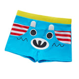 Maxbell Kids Swimsuit Shorts Swimwear Youth Swimming Bath Pants Light Blue M