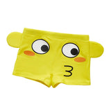 Max Kids Swimsuit Shorts Swimwear Youth Swimming Bath Pants Yellow Fish 2XL