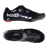 Maxbell Road Cycling Shoes Bike Bicycle Racing Shoe Quick Lace Sneaker Black 44