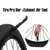 Maxbell 2Pcs Bicycle Tire Tyre Lever Opener Breaker Wheel Spoke Repair Tools Black