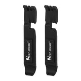 Maxbell 2Pcs Bicycle Tire Tyre Lever Opener Breaker Wheel Spoke Repair Tools Black