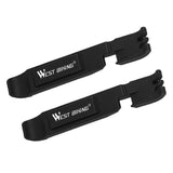 Maxbell 2Pcs Bicycle Tire Tyre Lever Opener Breaker Wheel Spoke Repair Tools Black