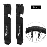 Maxbell 2Pcs Bicycle Tire Tyre Lever Opener Breaker Wheel Spoke Repair Tools Black