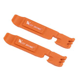 Maxbell 2Pcs Bicycle Tire Tyre Lever Opener Breaker Wheel Spoke Repair Tools Orange