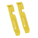 Maxbell 2Pcs Bicycle Tire Tyre Lever Opener Breaker Wheel Spoke Repair Tools Yellow