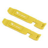 Maxbell 2Pcs Bicycle Tire Tyre Lever Opener Breaker Wheel Spoke Repair Tools Yellow