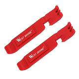 Maxbell 2Pcs Bicycle Tire Tyre Lever Opener Breaker Wheel Spoke Repair Tools Red
