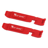 Maxbell 2Pcs Bicycle Tire Tyre Lever Opener Breaker Wheel Spoke Repair Tools Red