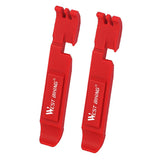 Maxbell 2Pcs Bicycle Tire Tyre Lever Opener Breaker Wheel Spoke Repair Tools Red