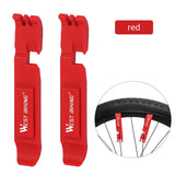 Maxbell 2Pcs Bicycle Tire Tyre Lever Opener Breaker Wheel Spoke Repair Tools Red