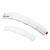 Maxbell Foldable Bicycle Bike Mudguard Adjustable Front Rear Mud Guard White