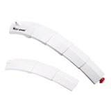 Maxbell Foldable Bicycle Bike Mudguard Adjustable Front Rear Mud Guard White
