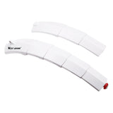 Maxbell Foldable Bicycle Bike Mudguard Adjustable Front Rear Mud Guard White