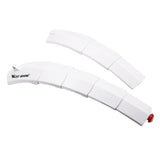Maxbell Foldable Bicycle Bike Mudguard Adjustable Front Rear Mud Guard White