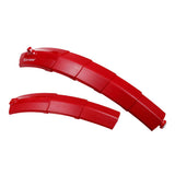 Maxbell Foldable Bicycle Bike Mudguard Adjustable Front Rear Mud Guard Red