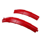Maxbell Foldable Bicycle Bike Mudguard Adjustable Front Rear Mud Guard Red