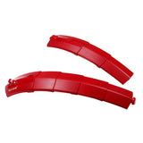Maxbell Foldable Bicycle Bike Mudguard Adjustable Front Rear Mud Guard Red