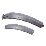 Maxbell Foldable Bicycle Bike Mudguard Adjustable Front Rear Mud Guard Gray