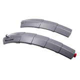 Maxbell Foldable Bicycle Bike Mudguard Adjustable Front Rear Mud Guard Gray