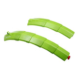 Maxbell Foldable Bicycle Bike Mudguard Adjustable Front Rear Mud Guard Green