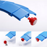 Maxbell Foldable Bicycle Bike Mudguard Adjustable Front Rear Mud Guard Blue