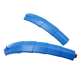 Maxbell Foldable Bicycle Bike Mudguard Adjustable Front Rear Mud Guard Blue