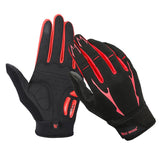Maxbell Full Finger Cycling Gloves Touch Screen Outdoor Motorcycle Riding Mittens M