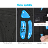 Maxbell Full Finger Cycling Gloves Touch Screen Motorcycle Bicycle Riding Mittens M