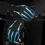 Maxbell Full Finger Cycling Gloves Touch Screen Motorcycle Bicycle Riding Mittens M