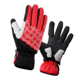 Maxbell Cycling Windproof Gloves Full Finger Thick Warm Waterproof Riding Mittens M