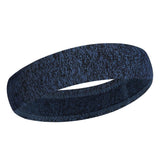 Maxbell Men Women Sports Headband Gym Tennis Basketball Sweatband Hairband Blue