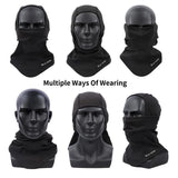 Maxbell Cycling Balaclava Full Face Mask Scarf Cover Neck Warmer for Skiing Black