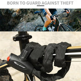 Maxbell Bicycle Cable Lock Anti-theft Bikes Motorcycle Chain Lock with Sleeve 0.9M