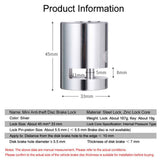 Maxbell Motorcycle Scooter Security Anti-theft Wheel Disc Brake Lock with 2 Keys