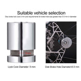 Maxbell Motorcycle Scooter Security Anti-theft Wheel Disc Brake Lock with 2 Keys