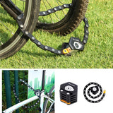 Maxbell Bike Anti Theft Chain Lock Portable Motorcycle Folding Hamburg Security Lock