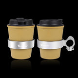 Maxbell Alloy Bike Bicycle Cycling Water Bottle Holder Coffee Cup Cage Rack Black