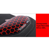 Maxbell Bicycle Front Seat Cushion Bike Seat with Waterproof Back Taillight Blue