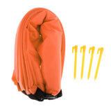 Maxbell Self Inflating Sleeping Pad with Pillow Tent Picnic Mat Carry Bag Orange