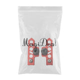 Maxbell 1Pair Bike C Brake Extend Pads Blocks Shoes For  Road Bicycle Cycling  Red