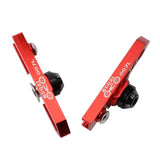 Maxbell 1Pair Bike C Brake Extend Pads Blocks Shoes For  Road Bicycle Cycling  Red