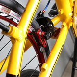 Maxbell 1Pair Bike C Brake Extend Pads Blocks Shoes For  Road Bicycle Cycling  Red