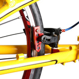 Maxbell 1Pair Bike C Brake Extend Pads Blocks Shoes For  Road Bicycle Cycling  Red