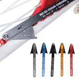 Maxbell Bike Chain Wear Indicator Chain Gauge Repair Checker Stretched Tools Blue