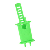 Maxbell Adjustable Soft Silicone Phone Holder Mount for Bicycle Handlebars Green