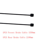 Maxbell 2xMountain Road Bike Cable Front Rear Brake Core Shift Wire Shift Cable Core